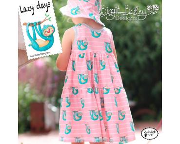 Hilco Jersey Lazy Days Faultiere mint Streifen